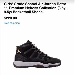 JORDAN RETRO 11 HEIRESS